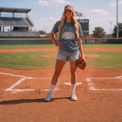 Red Dirt Vintage Baseball Tee