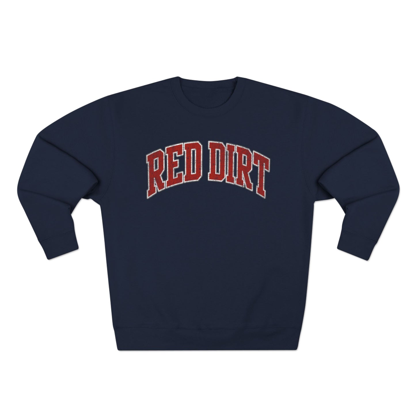 Arched Red Dirt Baseball Crewneck Sweatshirt