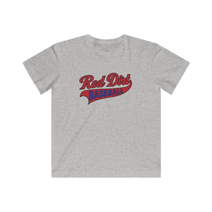 Youth Red Dirt Baseball Vintage Banner Tee