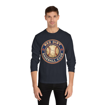 Vintage Red Dirt Baseball Club Long Sleeve Tee