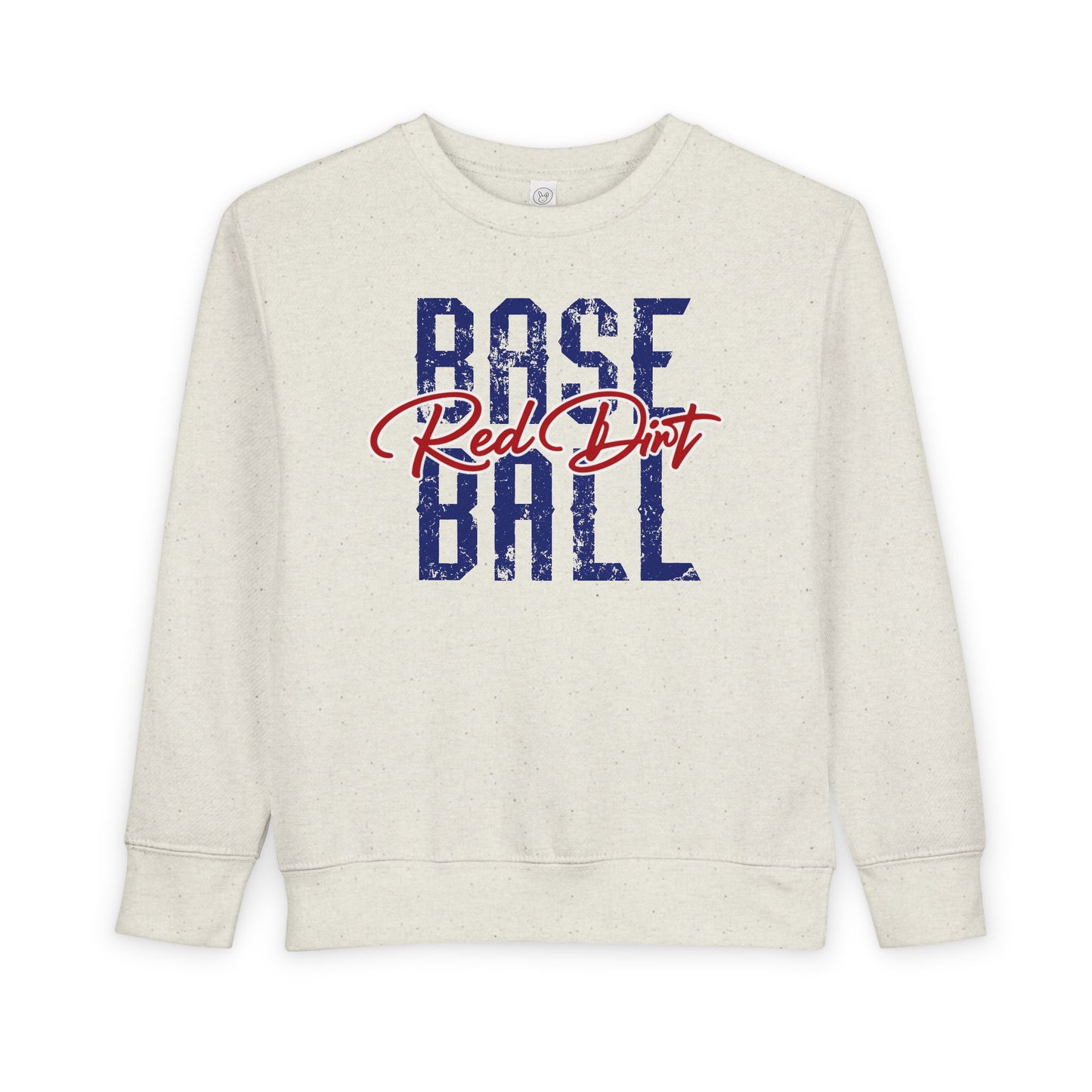 Toddler Red Dirt Baseball Crewneck Sweatshirt
