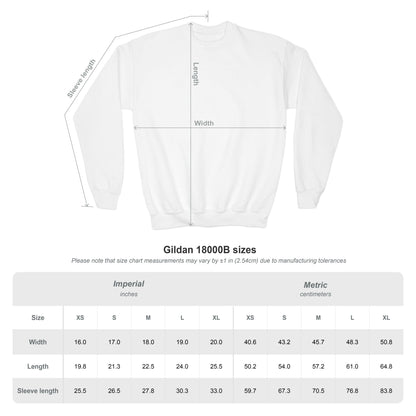 Youth Red Dirt Baseball Crest Crewneck Sweatshirt