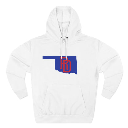 Red Dirt State Logo Baseball Hoodie