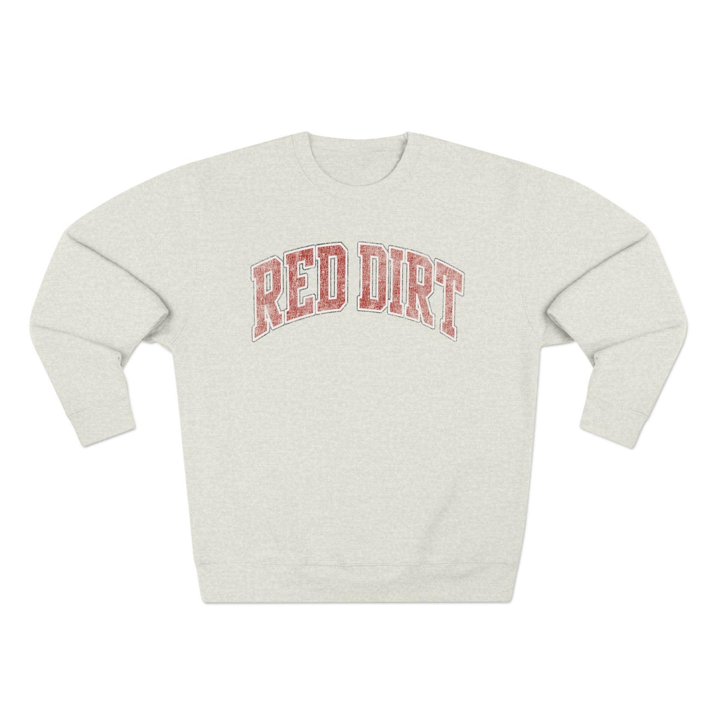 Arched Red Dirt Baseball Crewneck Sweatshirt