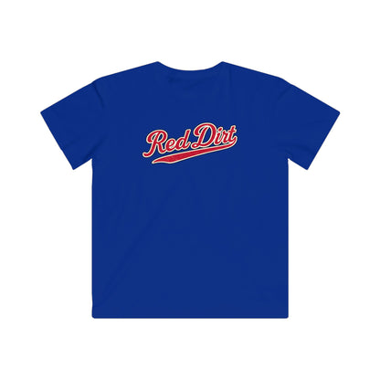 Youth Red Dirt Keep It Dirty Baseball Tee