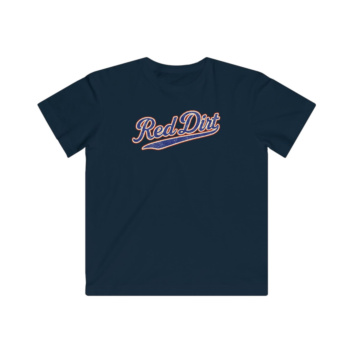 Youth Red Dirt Keep It Dirty Baseball Tee