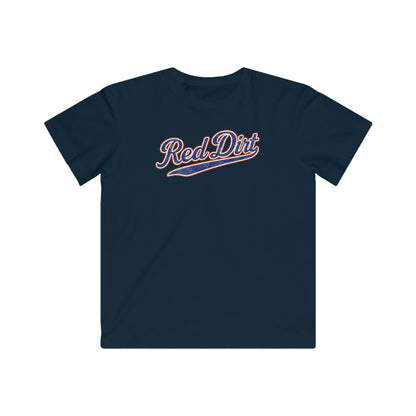 Youth Red Dirt Keep It Dirty Baseball Tee