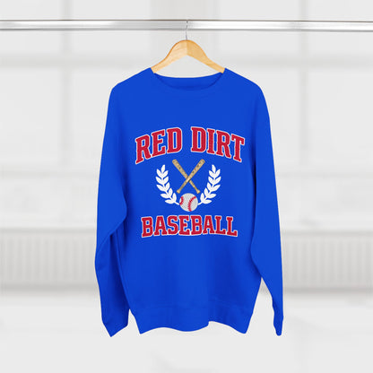 Red Dirt Baseball Crest Crewneck Sweatshirt