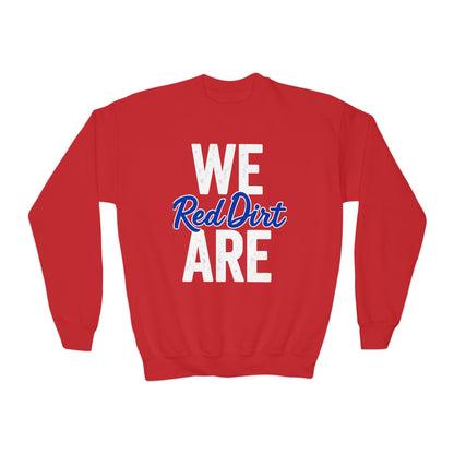 Youth We Are Red Dirt Crewneck Sweatshirt