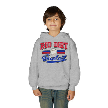 Youth Red Dirt Baseball Double Banner Sweatshirt