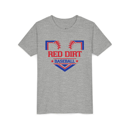 Youth Red Dirt Home Plate Tee