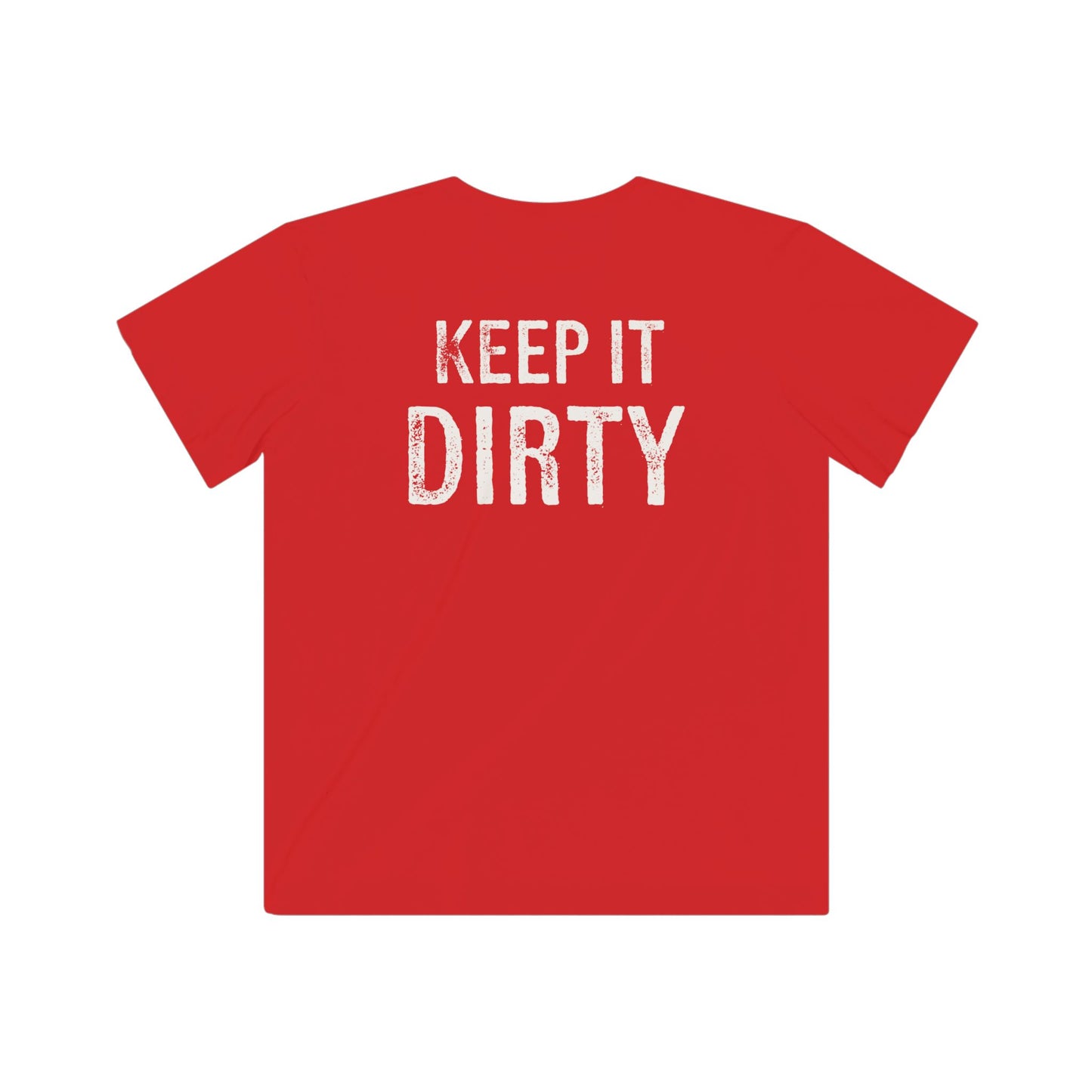 Youth Red Dirt Keep It Dirty Baseball Tee