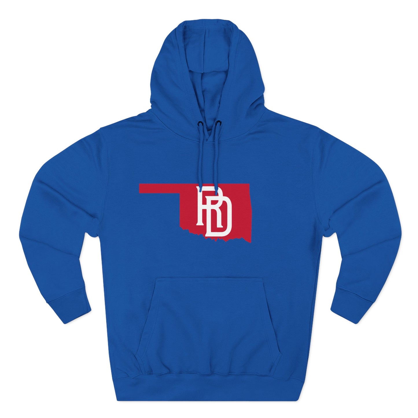 Red Dirt State Logo Baseball Hoodie