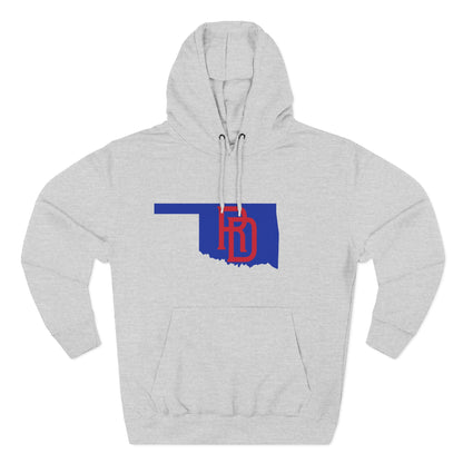 Red Dirt State Logo Baseball Hoodie