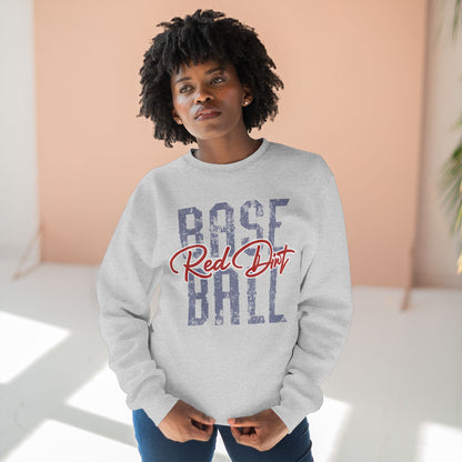 Red Dirt Stacked Baseball Sweatshirt