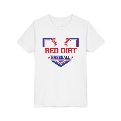 Youth Red Dirt Home Plate Tee