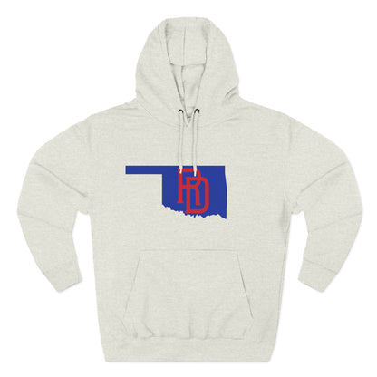 Red Dirt State Logo Baseball Hoodie