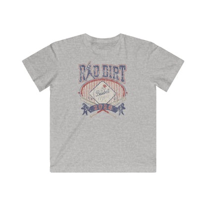 Youth Red Dirt Vintage Baseball Tee