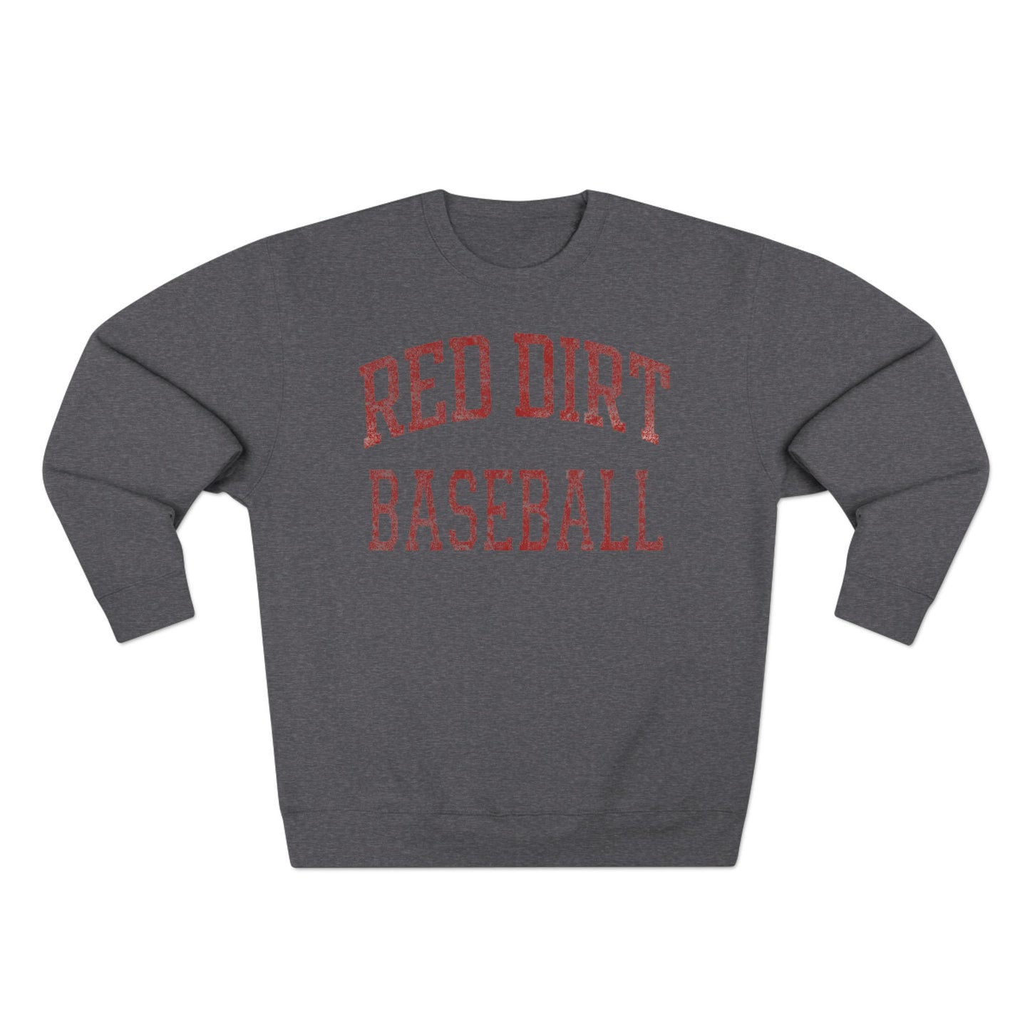 Worn Red Dirt Baseball Crewneck Sweatshirt