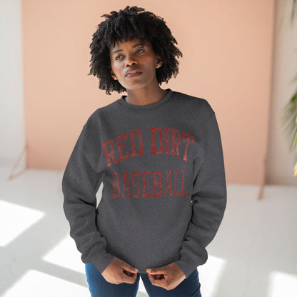 Worn Red Dirt Baseball Crewneck Sweatshirt