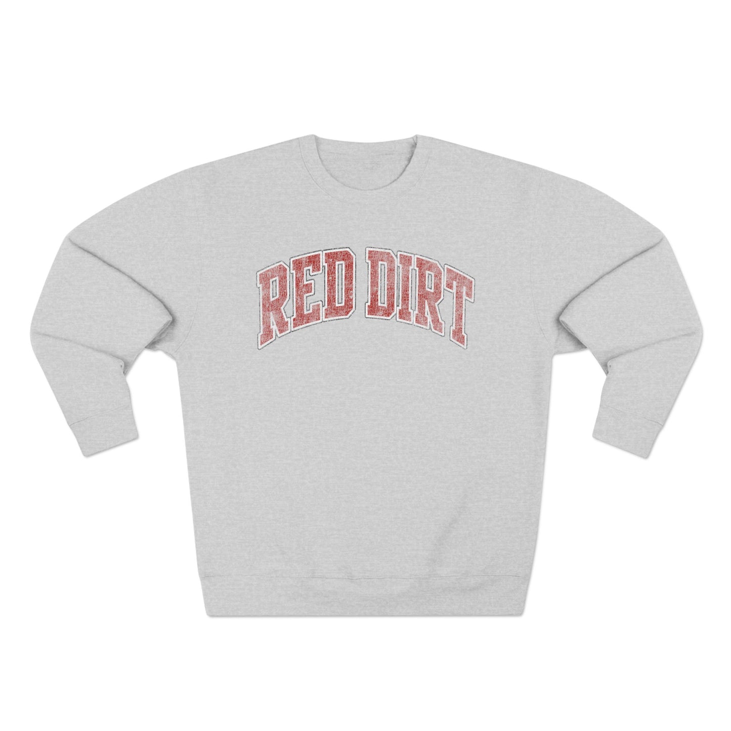 Arched Red Dirt Baseball Crewneck Sweatshirt