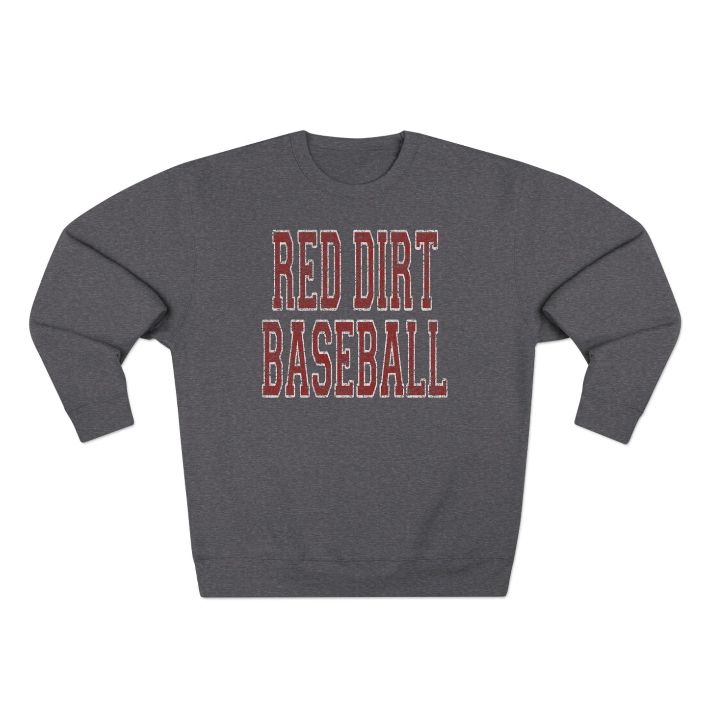 Vintage Distressed Collegiate Sweatshirt