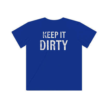 Youth Red Dirt Keep It Dirty Baseball Tee