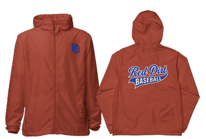 Red Dirt Banner Zip-Up Windbreaker