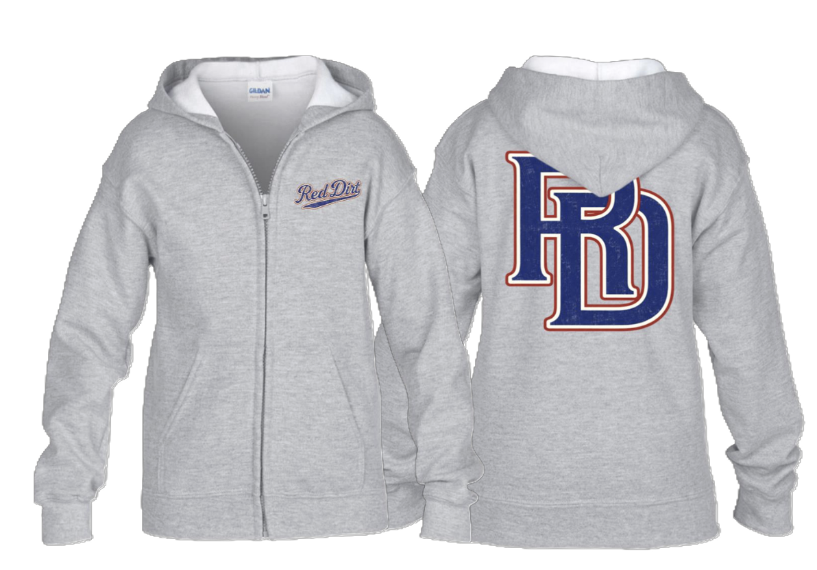 Youth Red Dirt Banner Full Zip Hoodie
