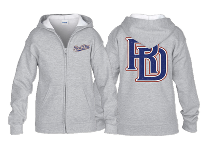 Youth Red Dirt Banner Full Zip Hoodie
